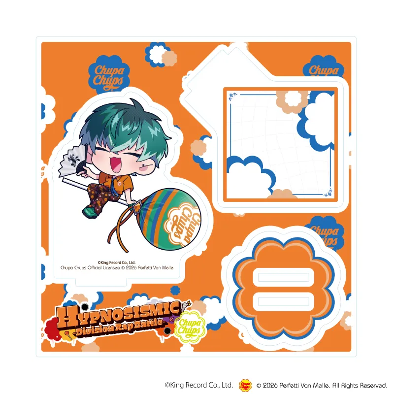 アクリルスタンドプレート「ヒプノシスマイク-Division Rap Battle-×チュッパチャプス」13/白膠木 簓(ミニキャライラスト)