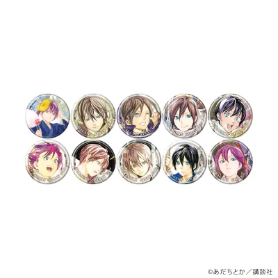 缶バッジ「ノラガミ」05/夜トver. ブラインド(全10種)(公式&描き下ろしイラスト)