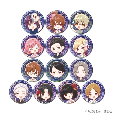 缶バッジ「ノラガミ」09/浴衣ver. ブラインド(全13種)(グラフアートイラスト)