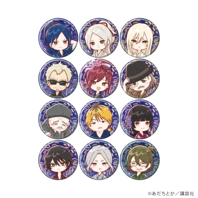 缶バッジ「ノラガミ」10/浴衣ver. ブラインド(全12種)(グラフアートイラスト)