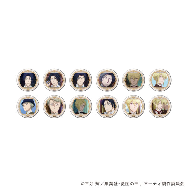 缶バッジ「憂国のモリアーティ」24/トレーディング(全12種)(場面写イラスト) 2