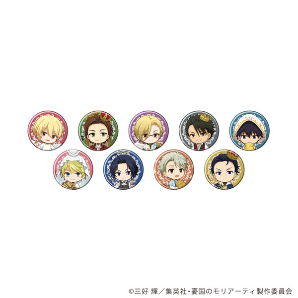 缶バッジ「憂国のモリアーティ」25/タロットver. トレーディング(全9種)(ミニキャライラスト) 2