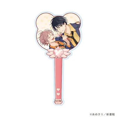 アクリルステッキ「ちょっと待とうよ、春虎くん」01/春虎&スイ(描き下ろしイラスト)