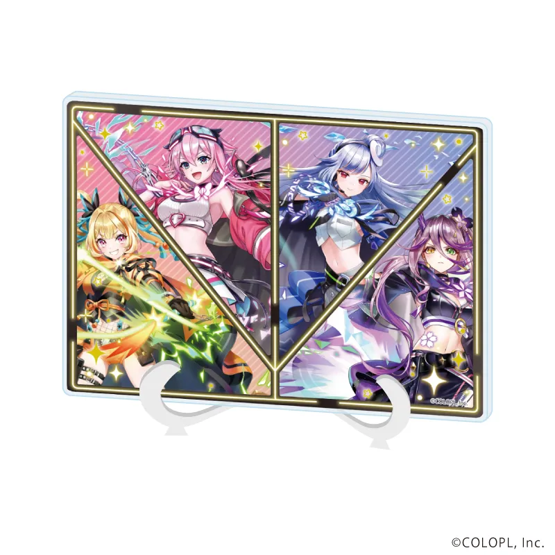 アクリルアートボード(A5サイズ)「白猫プロジェクト」01/A(公式イラスト)