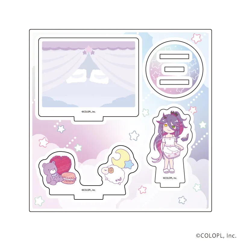 アクリルスタンドプレート「白猫プロジェクト」04/シルファ ゆめカワイイver.(グラフアートイラスト)