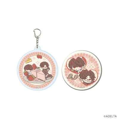 アクリルキーホルダー&缶バッジセット「大穢」03/大崎×青海 2026(グラフアートイラスト)