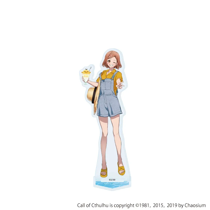 アクリルスタンド「『プルガトリウムの夜』『デストルドーの使者』」03/古鳥ヒナノ 夏カフェver.(描き下ろしイラスト)