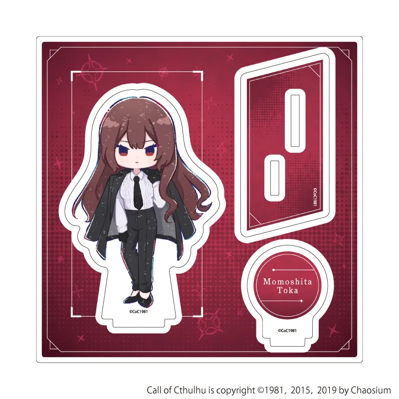 アクリルスタンドプレート「『プルガトリウムの夜』『デストルドーの使者』」01/桃下冬香(グラフアートイラスト)