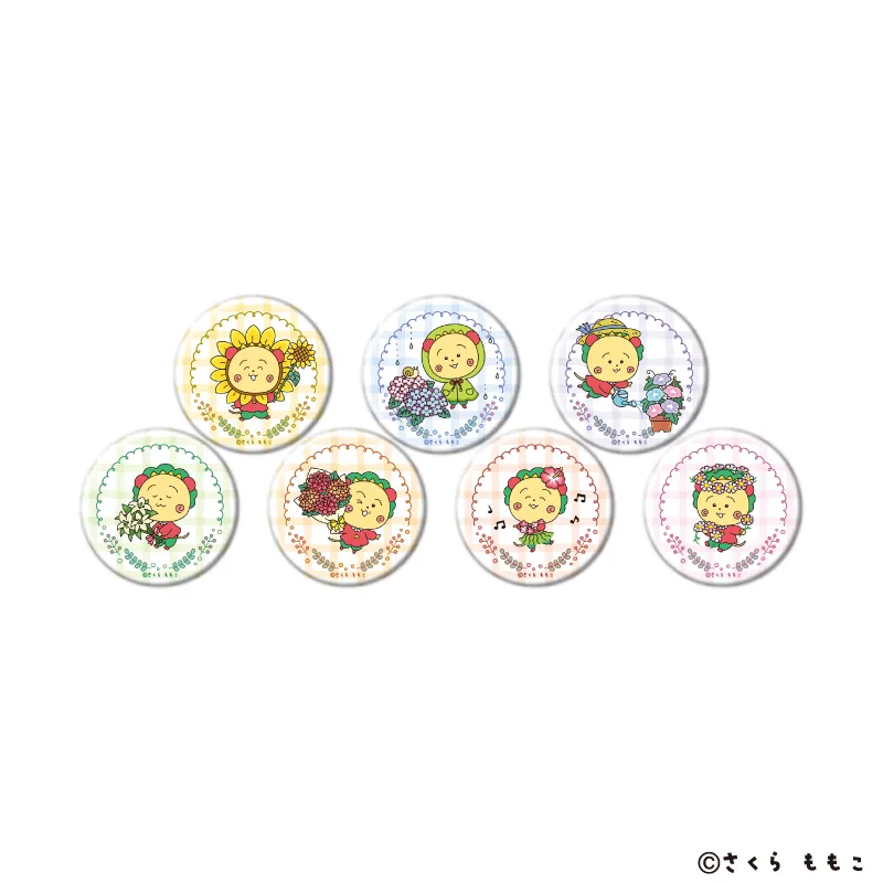 缶バッジ「COJI-COJI」01/ブラインド(全7種)(描き下ろしイラスト)