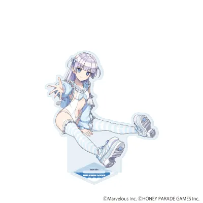 アクリルスタンド「ドルフィンウェーブ」117/シュネー・ヴァイスベルグ(公式イラスト)