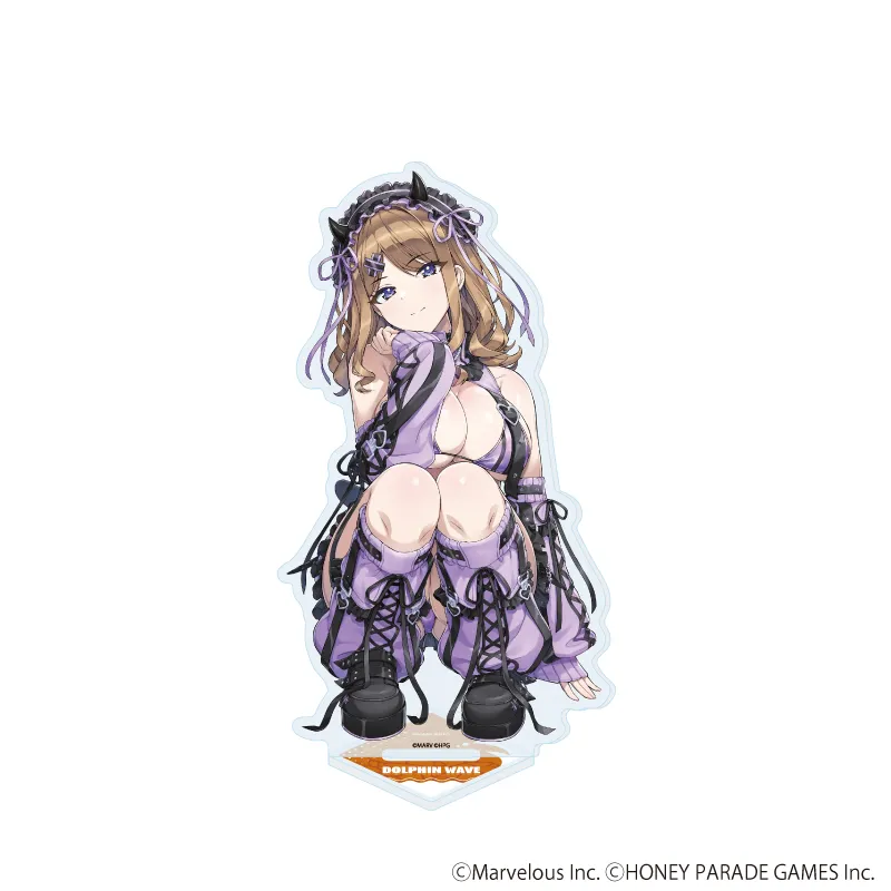 アクリルスタンド「ドルフィンウェーブ」123/住乃絵紫苑(公式イラスト)