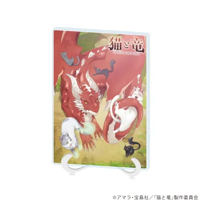 アクリルアートボード(A5サイズ)「TVアニメ『猫と竜』」01/A(公式イラスト)