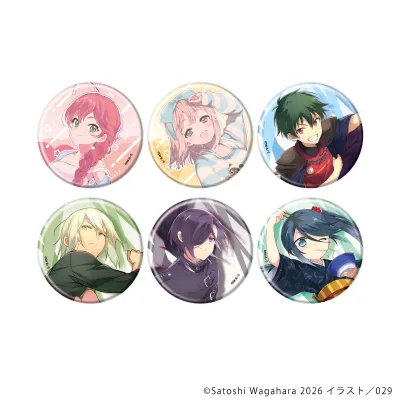 缶バッジ「原作『はたらく魔王さま!』」01/ブラインド(全6種)(公式&描き下ろしイラスト)