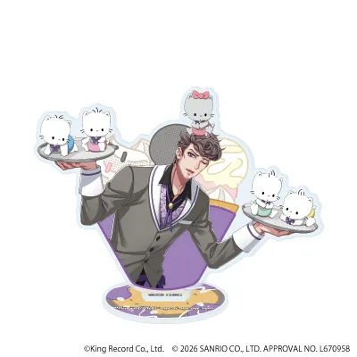 アクリルスタンド「ヒプノシスマイク A3 NAKAYOKU EDIT」36/天国 獄×ニャニィニュニェニョン(コラボイラスト)