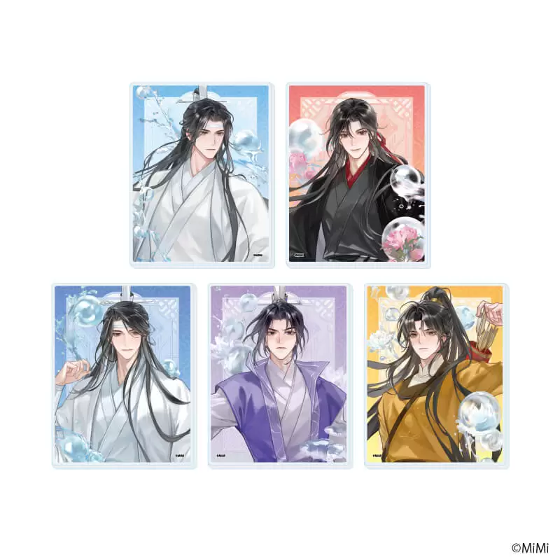 アクリルカード「大河幻想ラジオドラマ「魔道祖師」」05/シャボン玉ver. ブラインド(全5種)(描き下ろしイラスト) 2