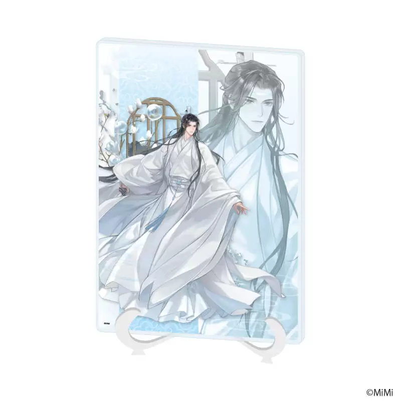 アクリルアートボード(A5サイズ)「大河幻想ラジオドラマ「魔道祖師」」03/藍忘機 シャボン玉ver.(描き下ろしイラスト) 2