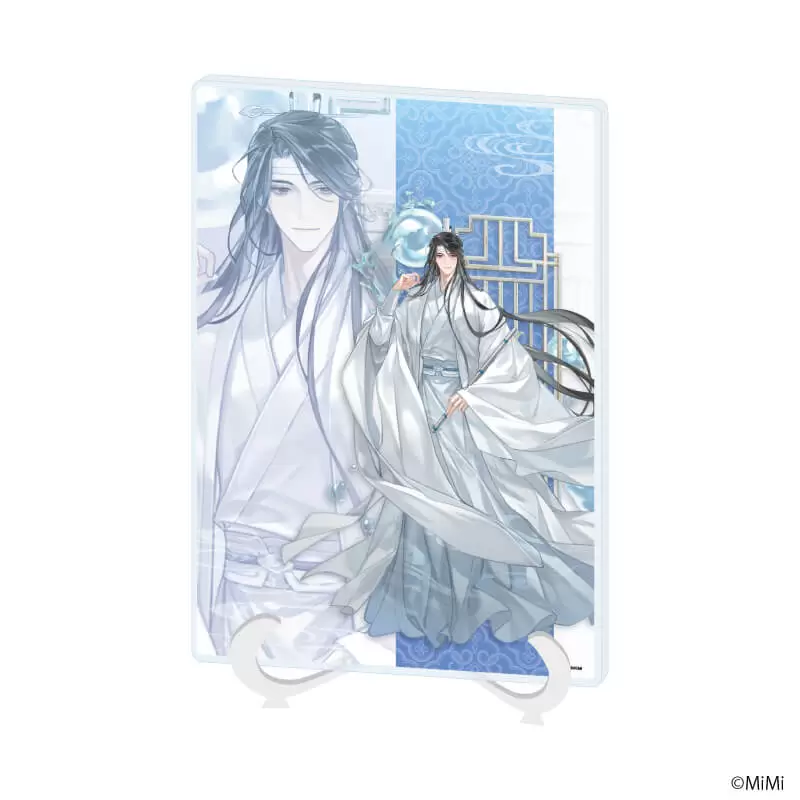アクリルアートボード(A5サイズ)「大河幻想ラジオドラマ「魔道祖師」」05/藍曦臣 シャボン玉ver.(描き下ろしイラスト) 2