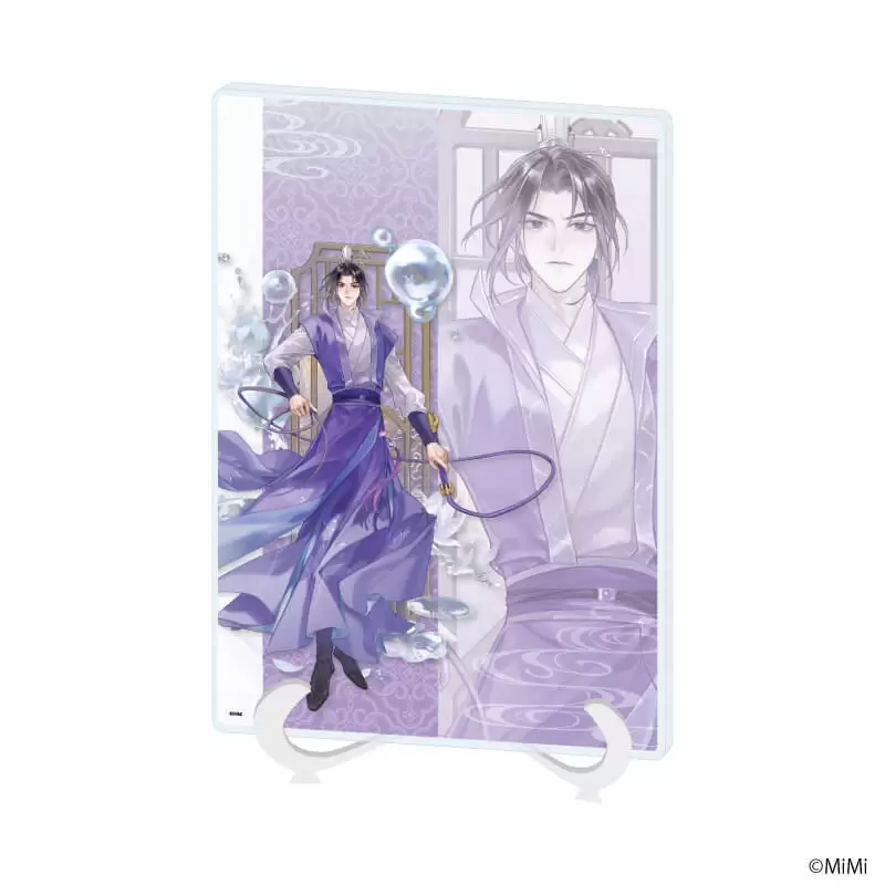 アクリルアートボード(A5サイズ)「大河幻想ラジオドラマ「魔道祖師」」06/江澄 シャボン玉ver.(描き下ろしイラスト) 2