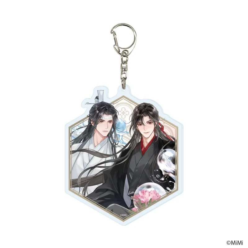 デカアクリルキーホルダー「大河幻想ラジオドラマ「魔道祖師」」10/魏無羨&藍忘機 シャボン玉ver.(描き下ろしイラスト)