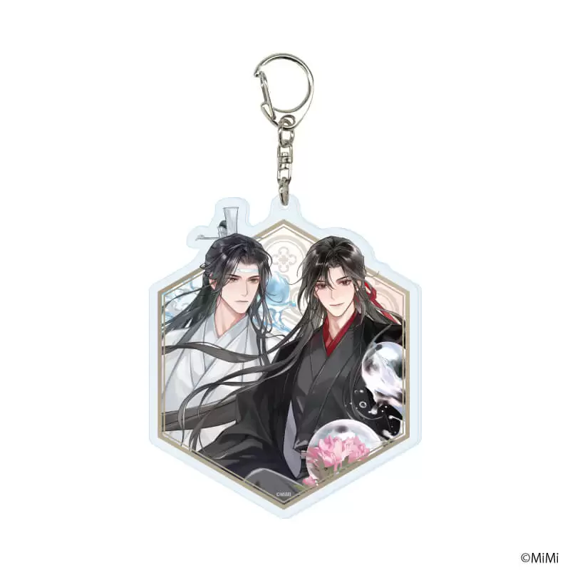 デカアクリルキーホルダー「大河幻想ラジオドラマ「魔道祖師」」10/魏無羨&藍忘機 シャボン玉ver.(描き下ろしイラスト) 2