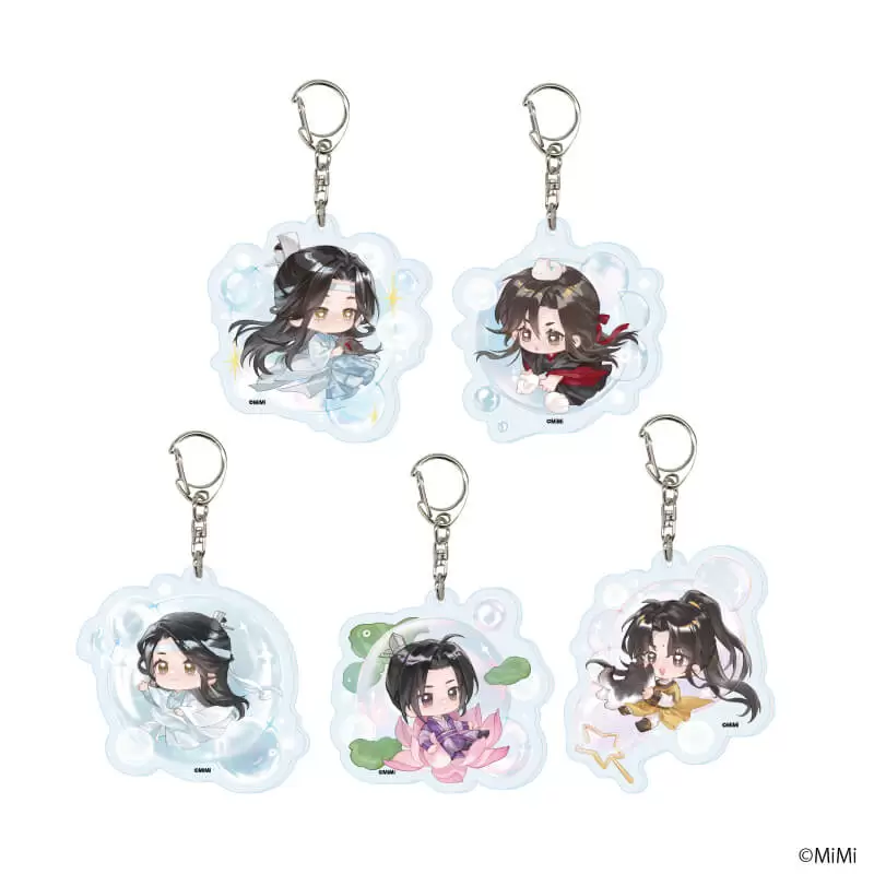 アクリルキーホルダー「大河幻想ラジオドラマ「魔道祖師」」03/シャボン玉ver. ブラインド(全5種)(描き下ろしイラスト) 2