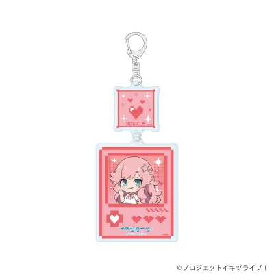 連結アクリルキーホルダー「イキヅライブ！ LOVELIVE! BLUEBIRD」05/金澤奇跡(ミニキャライラスト)