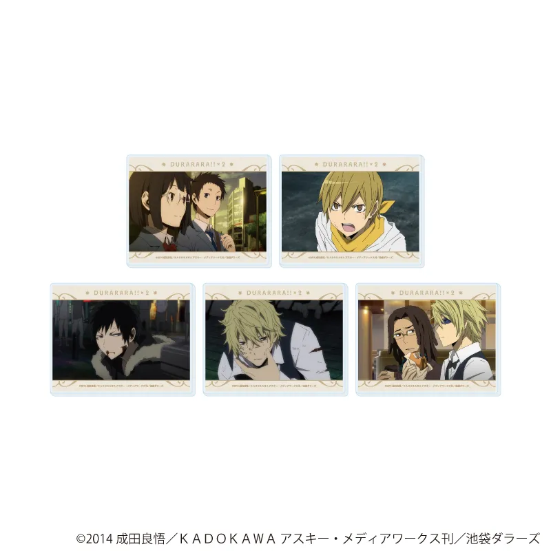 アクリルカード「デュラララ!!×2」05/ブラインド(全5種)(場面写イラスト)