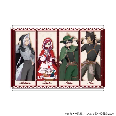 キャラクリアケース「悲劇の元凶となる最強外道ラスボス女王は民の為に尽くします。Season2」05/A(描き下ろしイラスト)