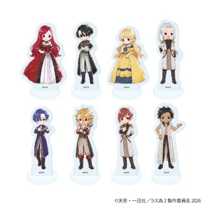 アクリルぷちスタンド「悲劇の元凶となる最強外道ラスボス女王は民の為に尽くします。Season2」02/ブラインド(全8種)(グラフアートイラスト)