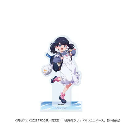 アクリルスタンド「グリッドマンユニバース」55/宝多六花 たいむすりっぷver.(描き下ろしイラスト)