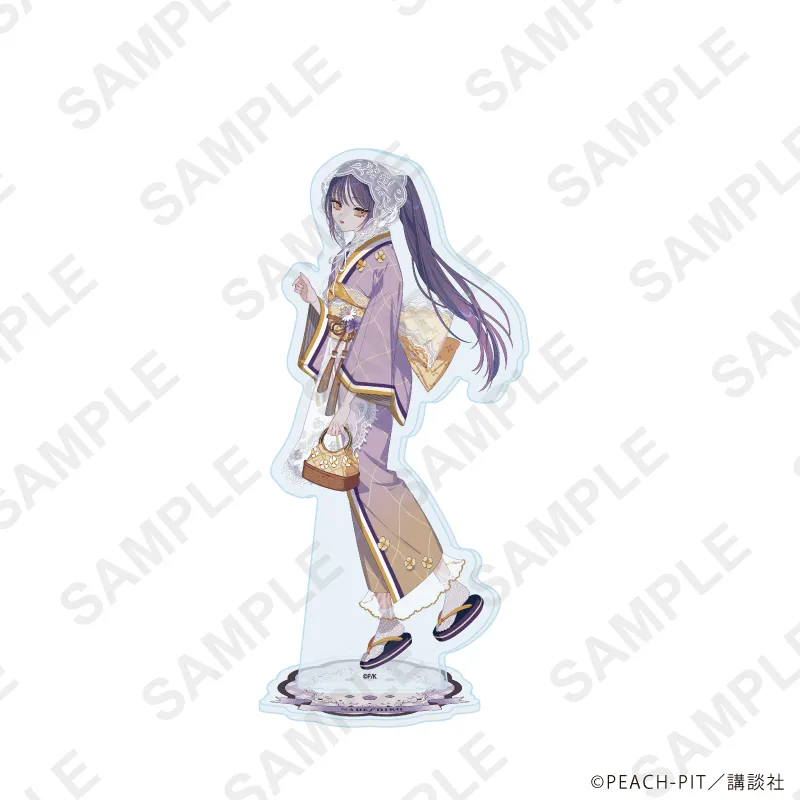 アクリルスタンド「しゅごキャラ！」33/藤咲なでしこ 浴衣ver.(描き起こしイラスト)