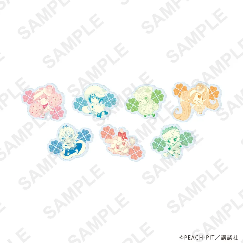アクリルプレートバッジ「しゅごキャラ！」13/ブラインド(全7種)(公式イラスト)