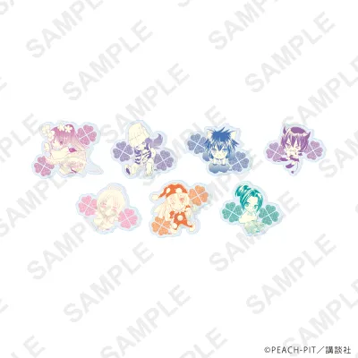 アクリルプレートバッジ「しゅごキャラ!」14/ブラインド(全7種)(公式イラスト)