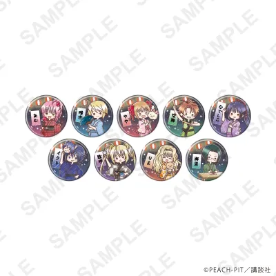 缶バッジ「しゅごキャラ!」51/浴衣ver. ブラインド(全9種)(グラフアートイラスト)
