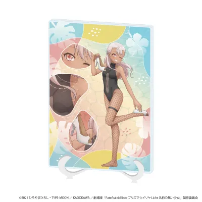 アクリルアートボード(A5サイズ)「劇場版『Fate/kaleid liner プリズマ☆イリヤ Licht 名前の無い少女』」03/クロエ(描き下ろしイラスト)