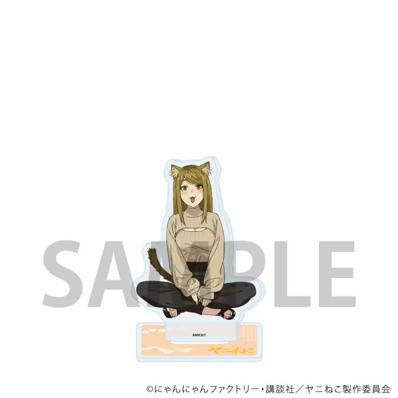 アクリルスタンド「TVアニメ『ヤニねこ』」04/カンサイねこ(公式イラスト) 2