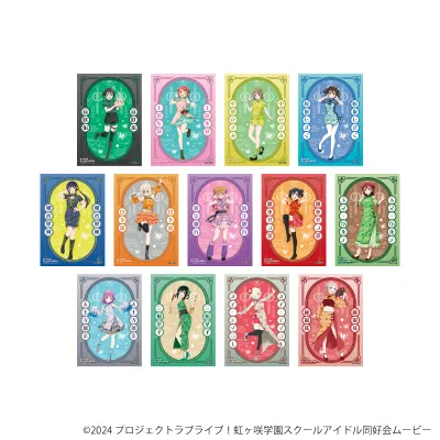 L版ブロマイド3枚セット「ラブライブ！虹ヶ咲学園スクールアイドル同好会」01/サマーチャイナver. トレーディング(全13種)(描き下ろしイラスト) 1BOX入数：13