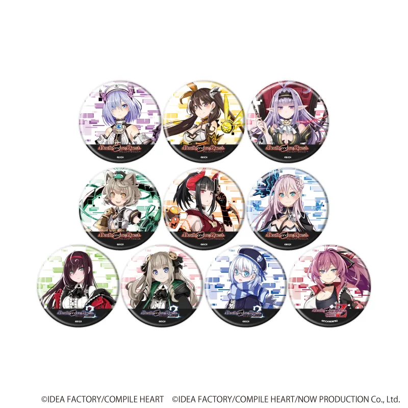 缶バッジ「ナナメダケイ先生」01/「Death end re;Questシリーズ」ブラインド(全10種)(公式イラスト)