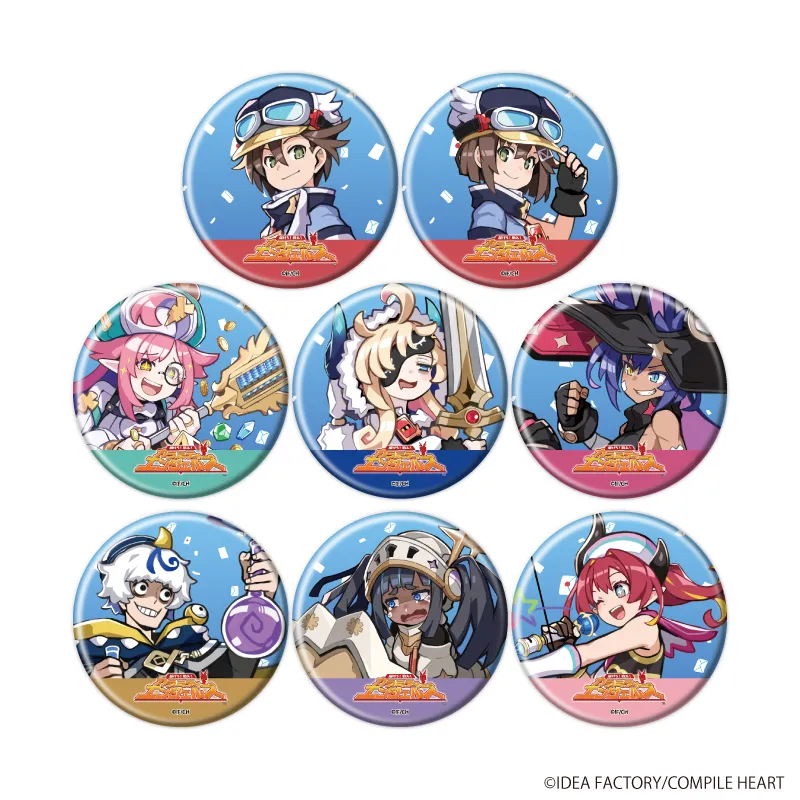 缶バッジ「ナナメダケイ先生」02/「届けろ！戦え！カラミティエンジェルズ」ブラインド(全8種)(公式イラスト)