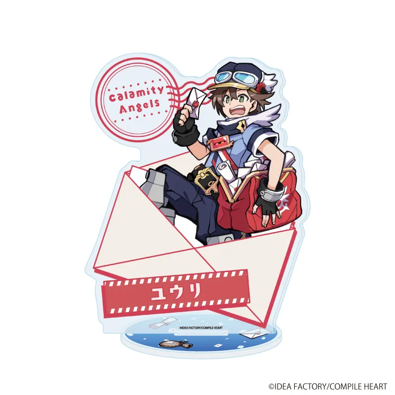 アクリルスタンド「ナナメダケイ先生」01/「届けろ！戦え！カラミティエンジェルズ」ユウリ(男)(公式イラスト)