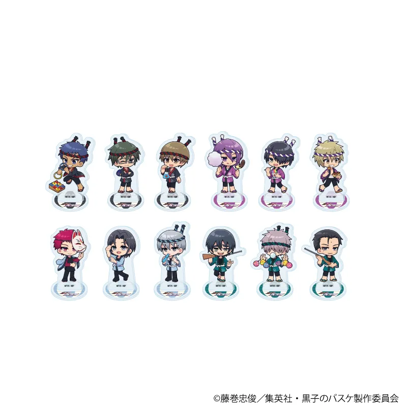 アクリルぷちスタンド「黒子のバスケ」32/祭りver. ブラインド(全12種)(ミニキャライラスト)