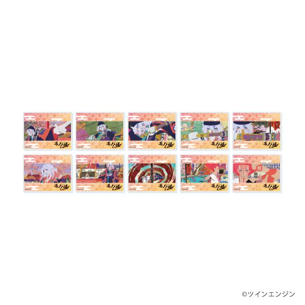 アクリルカード「劇場版モノノ怪 第三章 蛇神」02/ブラインド(全10種)(場面写イラスト) 2