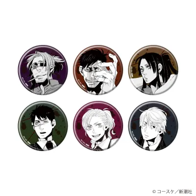 缶バッジ「GANGSTA.」01/ブラインド(全6種)(公式イラスト)