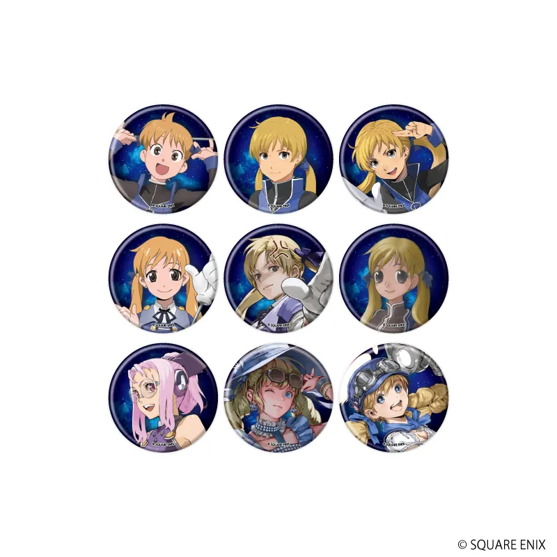 缶バッジ「スターオーシャンシリーズ」05/ウェルチver. ブラインド(全9種)(公式イラスト)