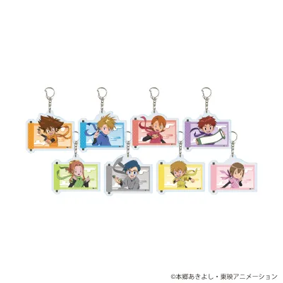 アクリルキーホルダー「デジモンアドベンチャー」15/忍者ver. ブラインド(全8種)(描き下ろしイラスト)