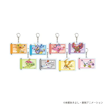 アクリルキーホルダー「デジモンアドベンチャー」16/忍者ver. ブラインド(全8種)(描き下ろしイラスト)