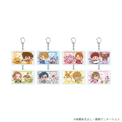 アクリルキーホルダー「デジモンアドベンチャー」17/忍者ver. ブラインド(全8種)(グラフアートイラスト)