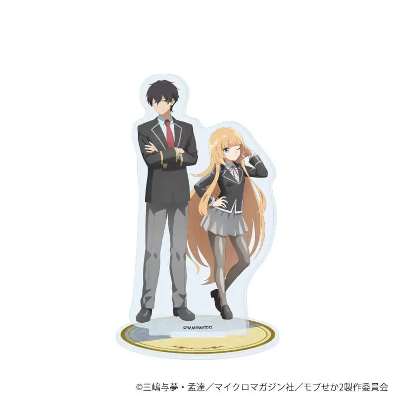 アクリルスタンド「TVアニメ『乙女ゲー世界はモブに厳しい世界です2』」01/リオン・フォウ・バルトファルト&マリエ・フォウ・ラーファン(公式イラスト) 2