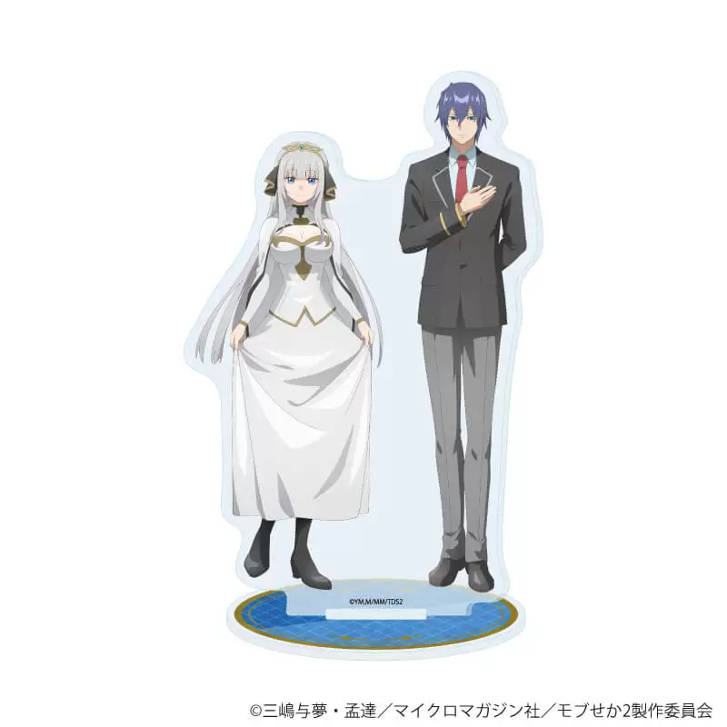 アクリルスタンド「TVアニメ『乙女ゲー世界はモブに厳しい世界です2』」03/ユリウス&ミレーヌ(公式イラスト) 2