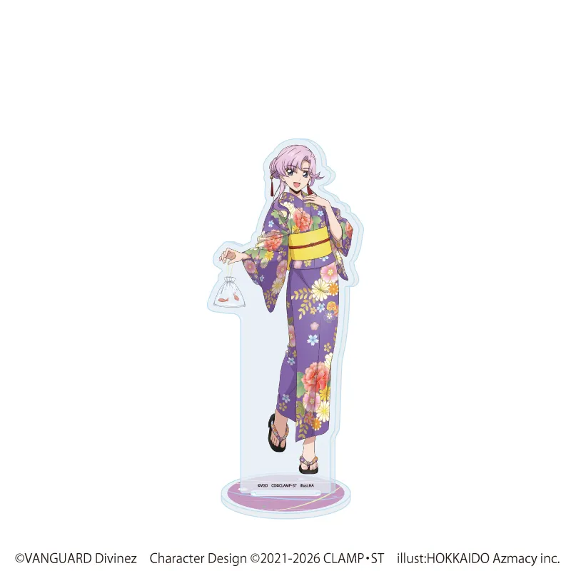 アクリルスタンド「カードファイト!!ヴァンガード Divinez」02/員弁ナオ 浴衣ver.(描き下ろしイラスト)